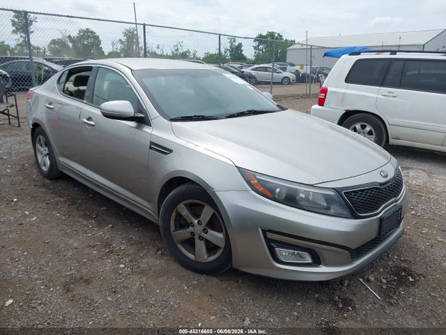 2014 Kia Optima Lx მანქანა იყიდება აუქციონზე, vin: KNAGM4A75E5519350, აუქციონის ნომერი: 45316605