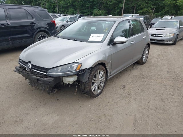 2015 Volkswagen Golf Tdi Se 4-door მანქანა იყიდება აუქციონზე, vin: 3VW2A7AUXFM032926, აუქციონის ნომერი: 45316665