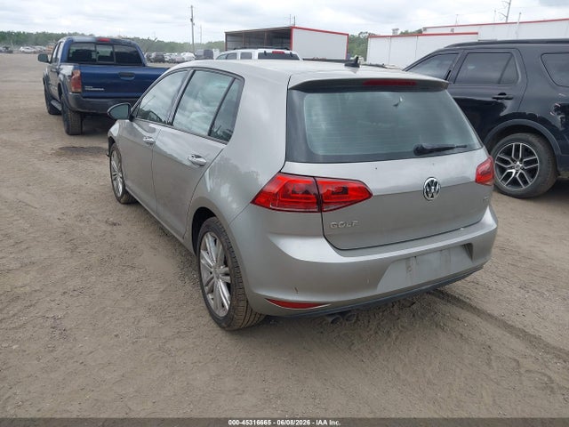2015 Volkswagen Golf Tdi Se 4-door მანქანა იყიდება აუქციონზე, vin: 3VW2A7AUXFM032926, აუქციონის ნომერი: 45316665