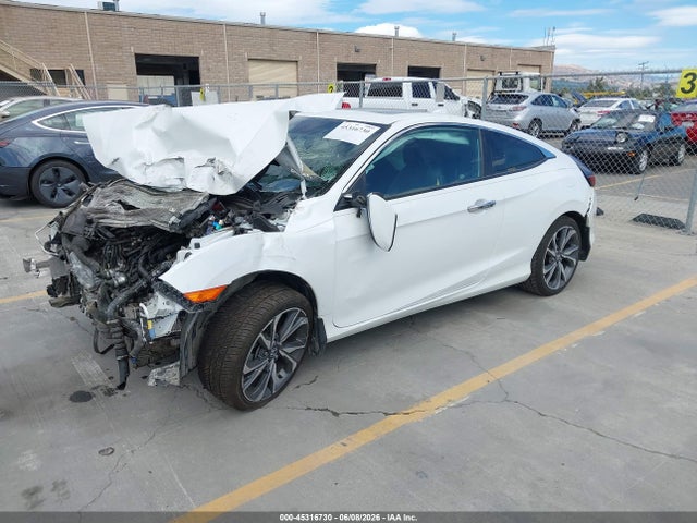 Honda Civic Touring 2020 2HGFC3B90LH353239 Image 2