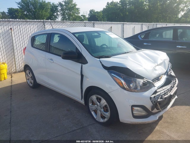 45316736 :رقم المزاد ، KL8CB6SA9KC736185 vin ، 2019 Chevrolet Spark Ls Cvt مزاد بيع