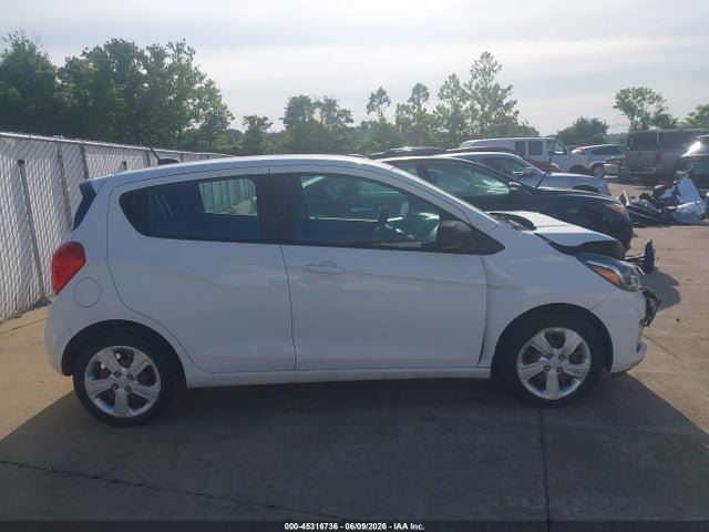 2019 Chevrolet Spark Ls Cvt მანქანა იყიდება აუქციონზე, vin: KL8CB6SA9KC736185, აუქციონის ნომერი: 45316736