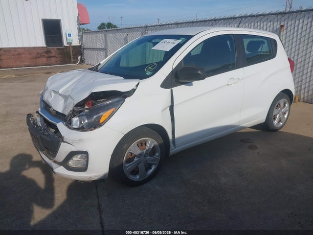2019 Chevrolet Spark Ls Cvt მანქანა იყიდება აუქციონზე, vin: KL8CB6SA9KC736185, აუქციონის ნომერი: 45316736