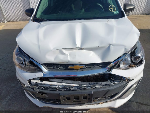 2019 Chevrolet Spark Ls Cvt მანქანა იყიდება აუქციონზე, vin: KL8CB6SA9KC736185, აუქციონის ნომერი: 45316736