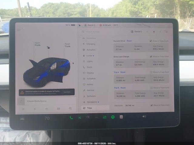 45316738 :رقم المزاد ، 5YJYGAEE9MF144534 vin ، 2021 Tesla Model Y Long Range Dual Motor All-wheel Drive مزاد بيع