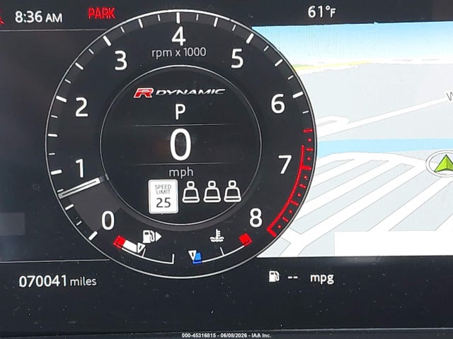 SALYL2EX1KA780382 Land Rover Range Rover Velar P250 R-dynamic Se