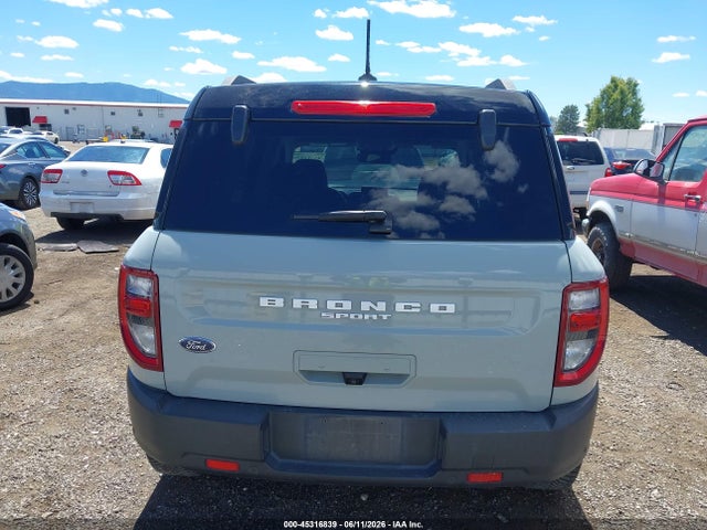 45316839 :رقم المزاد ، 3FMCR9C67MRA49544 vin ، 2021 Ford Bronco Sport Outer Banks مزاد بيع