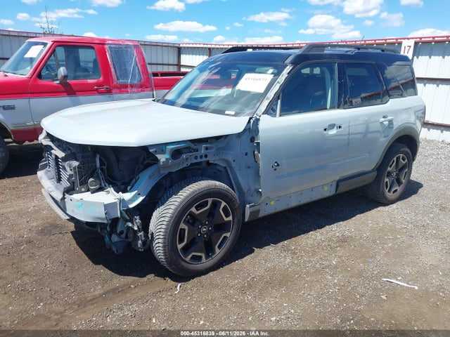 45316839 :رقم المزاد ، 3FMCR9C67MRA49544 vin ، 2021 Ford Bronco Sport Outer Banks مزاد بيع