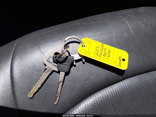 Продаж на аукціоні авто 2003 Mercedes-benz Slk 320, vin: WDBKK65F13F284225, номер лоту: 45316894