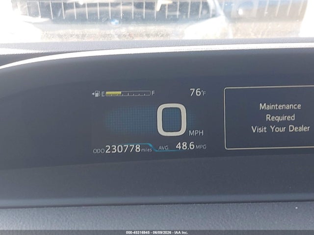 Продажа на аукционе авто 2016 Toyota Prius Four Touring, vin: JTDKARFU5G3519946, номер лота: 45316945