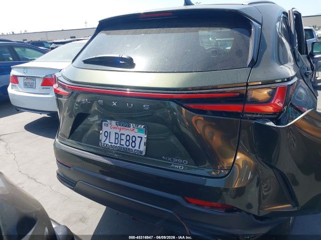 2024 Lexus Nx 350 Luxury მანქანა იყიდება აუქციონზე, vin: 2T2HGCEZXRC055898, აუქციონის ნომერი: 45316947