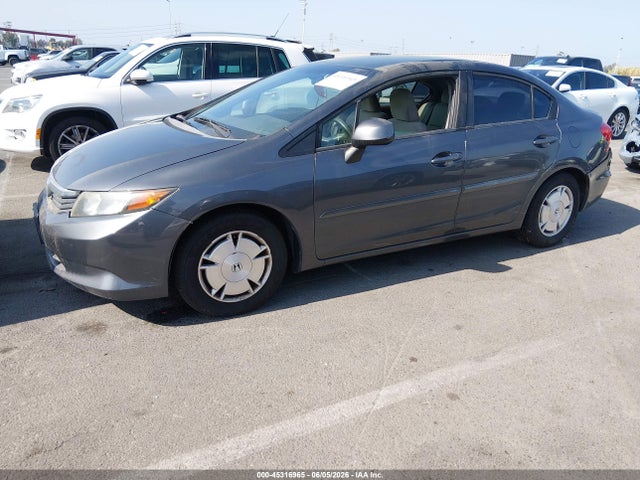 Aukcja sprzedaży 2012 Honda Civic Hf, vin: 2HGFB2F60CH518252, numer aukcji: 45316965