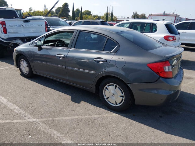 Aukcja sprzedaży 2012 Honda Civic Hf, vin: 2HGFB2F60CH518252, numer aukcji: 45316965
