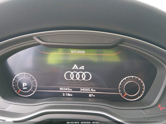 Aukcja sprzedaży 2018 Audi A4 2.0t Tech Ultra Premium/2.0t Ultra Premium, vin: WAUKMAF44JN015356, numer aukcji: 45316975