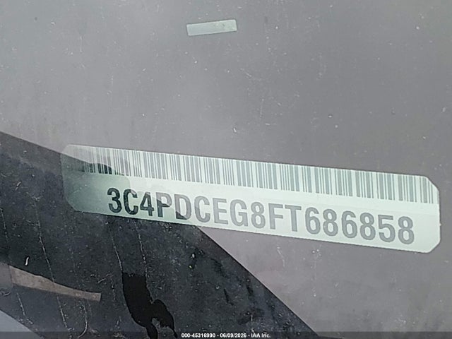 Продажа на аукционе авто 2015 Dodge Journey R/t, vin: 3C4PDCEG8FT686858, номер лота: 45316990