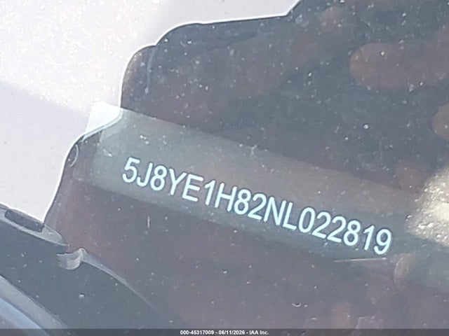 Продаж на аукціоні авто 2022 Acura Mdx Advance Package, vin: 5J8YE1H82NL022819, номер лоту: 45317009
