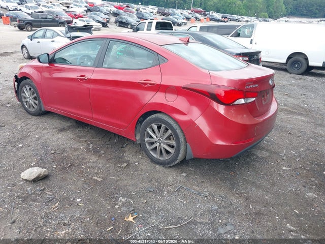 Продажа на аукционе авто 2016 Hyundai Elantra Se, vin: KMHDH4AEXGU531586, номер лота: 45317043