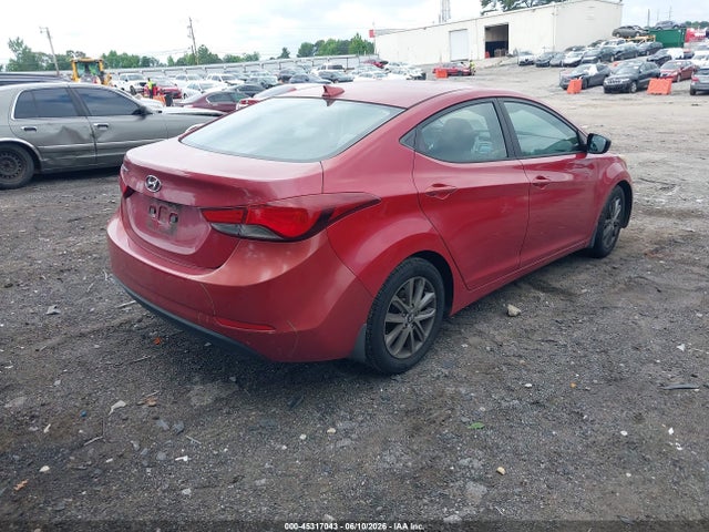 Продажа на аукционе авто 2016 Hyundai Elantra Se, vin: KMHDH4AEXGU531586, номер лота: 45317043