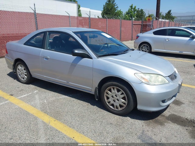 Продаж на аукціоні авто 2005 Honda Civic Lx, vin: 1HGEM21575L008104, номер лоту: 45317045