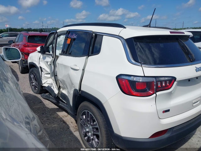 2020 Jeep Compass Sun And Wheel Fwd მანქანა იყიდება აუქციონზე, vin: 3C4NJCBB9LT206007, აუქციონის ნომერი: 45317046