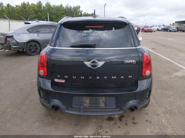 Продажа на аукционе авто 2016 Mini Countryman Cooper S, vin: WMWZC3C57GWT08200, номер лота: 45317064