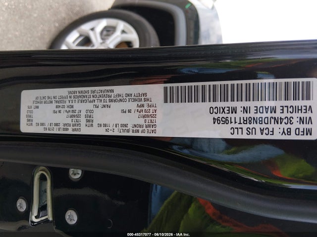 Aukcja sprzedaży 2024 Jeep Compass Latitude 4x4, vin: 3C4NJDBN8RT119594, numer aukcji: 45317077