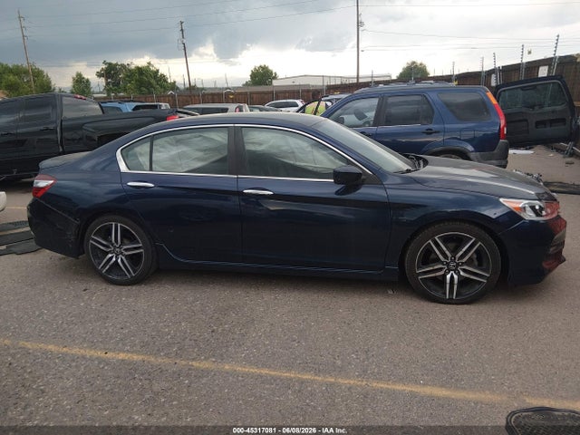 45317081 :رقم المزاد ، 1HGCR2F53GA234687 vin ، 2016 Honda Accord Sport مزاد بيع