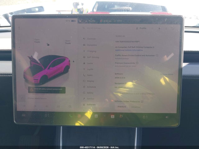 Aukcja sprzedaży 2026 Tesla Model Y, vin: 7SAYGDED2TA475611, numer aukcji: 45317114