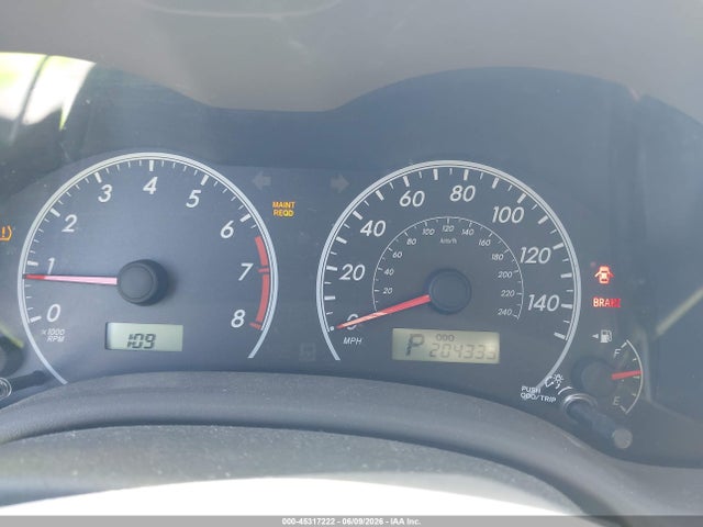 45317222 :رقم المزاد ، 1NXBU40EX9Z101757 vin ، 2009 Toyota Corolla Le مزاد بيع