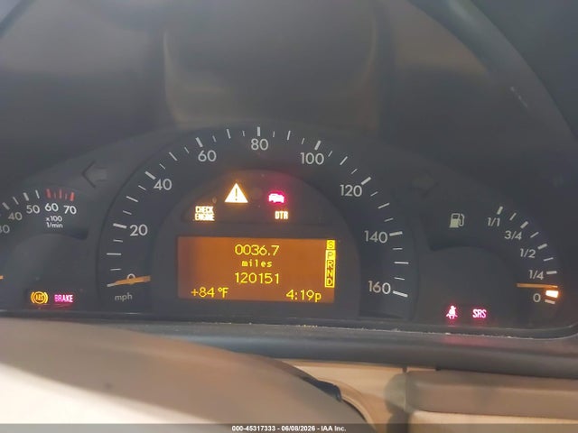 Aukcja sprzedaży 2003 Mercedes-benz C 320 4matic, vin: WDBRF84J03F367455, numer aukcji: 45317333