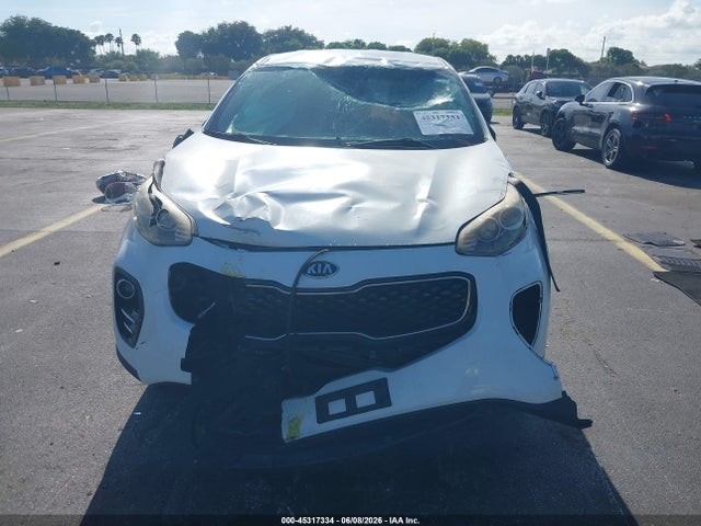 2018 Kia Sportage Lx მანქანა იყიდება აუქციონზე, vin: KNDPMCAC2J7354334, აუქციონის ნომერი: 45317334