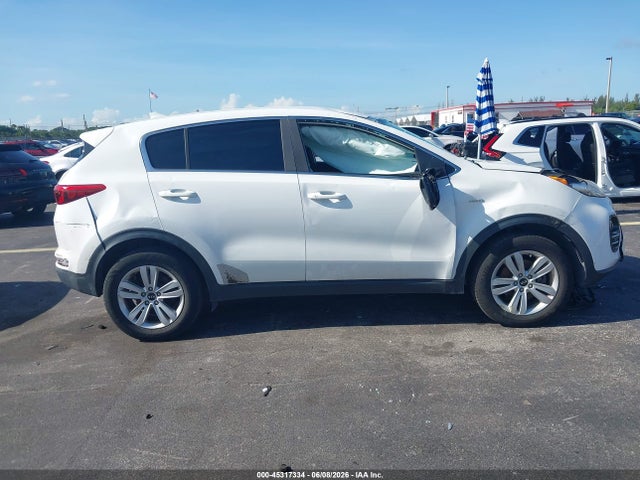 2018 Kia Sportage Lx მანქანა იყიდება აუქციონზე, vin: KNDPMCAC2J7354334, აუქციონის ნომერი: 45317334