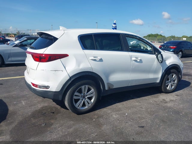 2018 Kia Sportage Lx მანქანა იყიდება აუქციონზე, vin: KNDPMCAC2J7354334, აუქციონის ნომერი: 45317334