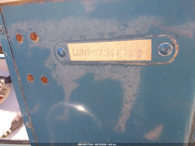 Продажа на аукционе авто 1988 Lund 18', vin: LUNP0734E788, номер лота: 45317344