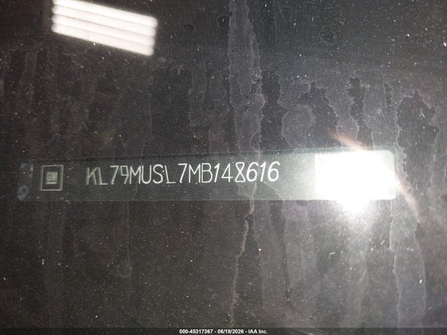 45317367 :رقم المزاد ، KL79MUSL7MB148616 vin ، 2021 Chevrolet Trailblazer Awd Rs مزاد بيع