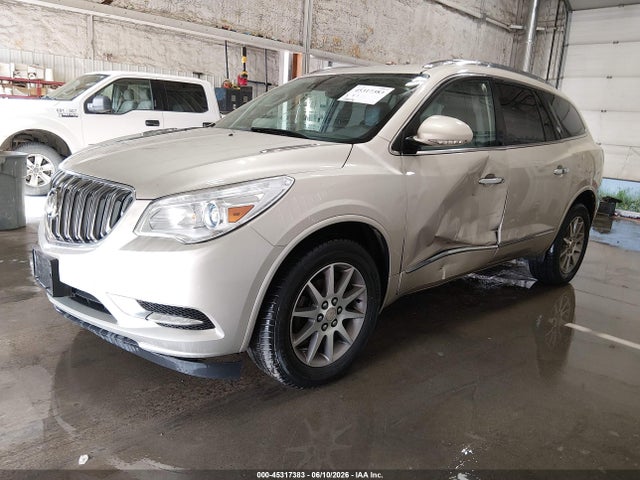 45317383 :رقم المزاد ، 5GAKVBKD3FJ221652 vin ، 2015 Buick Enclave Leather مزاد بيع
