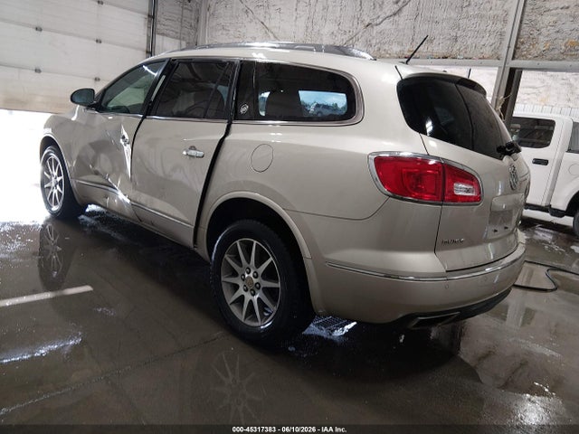 45317383 :رقم المزاد ، 5GAKVBKD3FJ221652 vin ، 2015 Buick Enclave Leather مزاد بيع