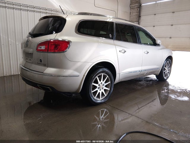 45317383 :رقم المزاد ، 5GAKVBKD3FJ221652 vin ، 2015 Buick Enclave Leather مزاد بيع