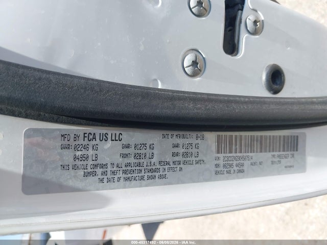 Aukcja sprzedaży 2019 Dodge Challenger Sxt, vin: 2C3CDZAG5KH507514, numer aukcji: 45317492