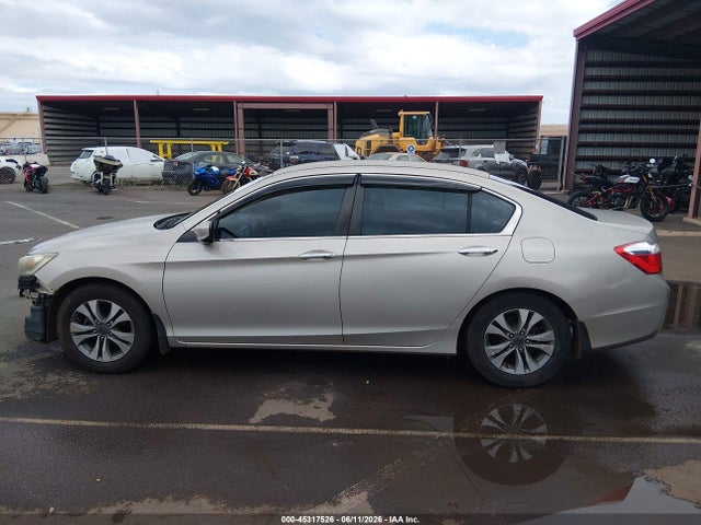 2014 Honda Accord Lx მანქანა იყიდება აუქციონზე, vin: 1HGCR2F39EA209837, აუქციონის ნომერი: 45317526