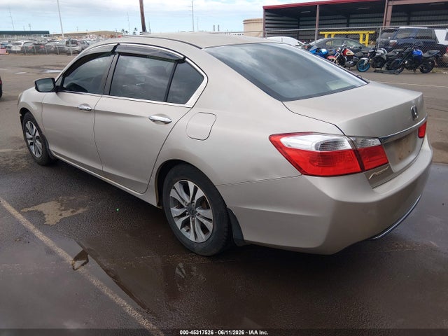 2014 Honda Accord Lx მანქანა იყიდება აუქციონზე, vin: 1HGCR2F39EA209837, აუქციონის ნომერი: 45317526
