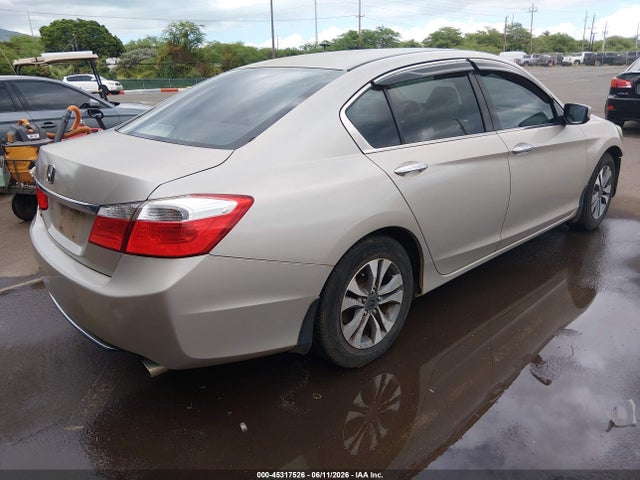 2014 Honda Accord Lx მანქანა იყიდება აუქციონზე, vin: 1HGCR2F39EA209837, აუქციონის ნომერი: 45317526