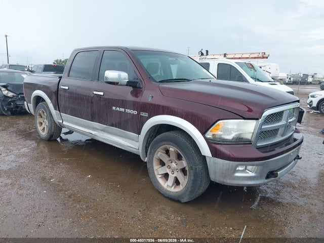 Продаж на аукціоні авто 2012 Ram 1500 Laramie, vin: 1C6RD7NT9CS238744, номер лоту: 45317536