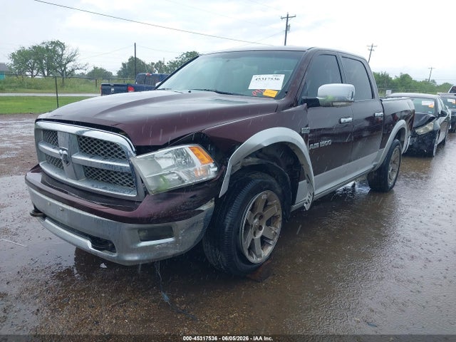 Продаж на аукціоні авто 2012 Ram 1500 Laramie, vin: 1C6RD7NT9CS238744, номер лоту: 45317536