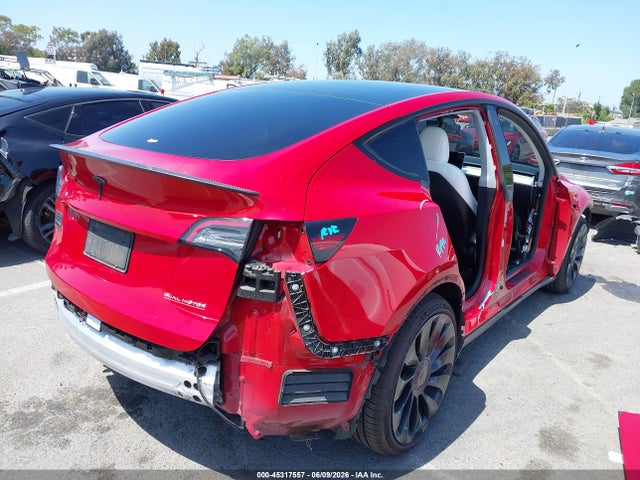 7SAYGDEF4NF491137 Tesla Model Y Performance Dual Motor All-wheel Drive