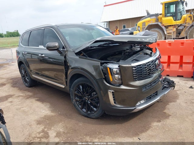 2021 Kia Telluride Sx მანქანა იყიდება აუქციონზე, vin: 5XYP5DHC6MG129270, აუქციონის ნომერი: 45317582
