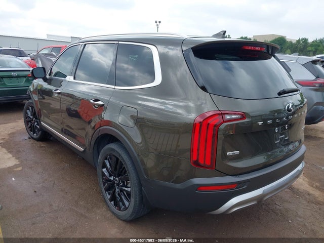 2021 Kia Telluride Sx მანქანა იყიდება აუქციონზე, vin: 5XYP5DHC6MG129270, აუქციონის ნომერი: 45317582