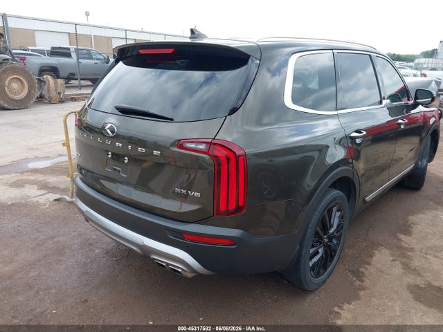 2021 Kia Telluride Sx მანქანა იყიდება აუქციონზე, vin: 5XYP5DHC6MG129270, აუქციონის ნომერი: 45317582