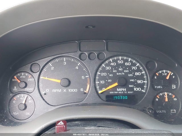 45317611 :رقم المزاد ، 1GKDT13W6Y2140363 vin ، 2000 Gmc Jimmy Slt مزاد بيع