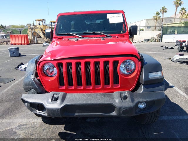 1C4HJXDMXNW174247 Jeep Wrangler Unlimited Sport S 4x4